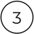 icon black three