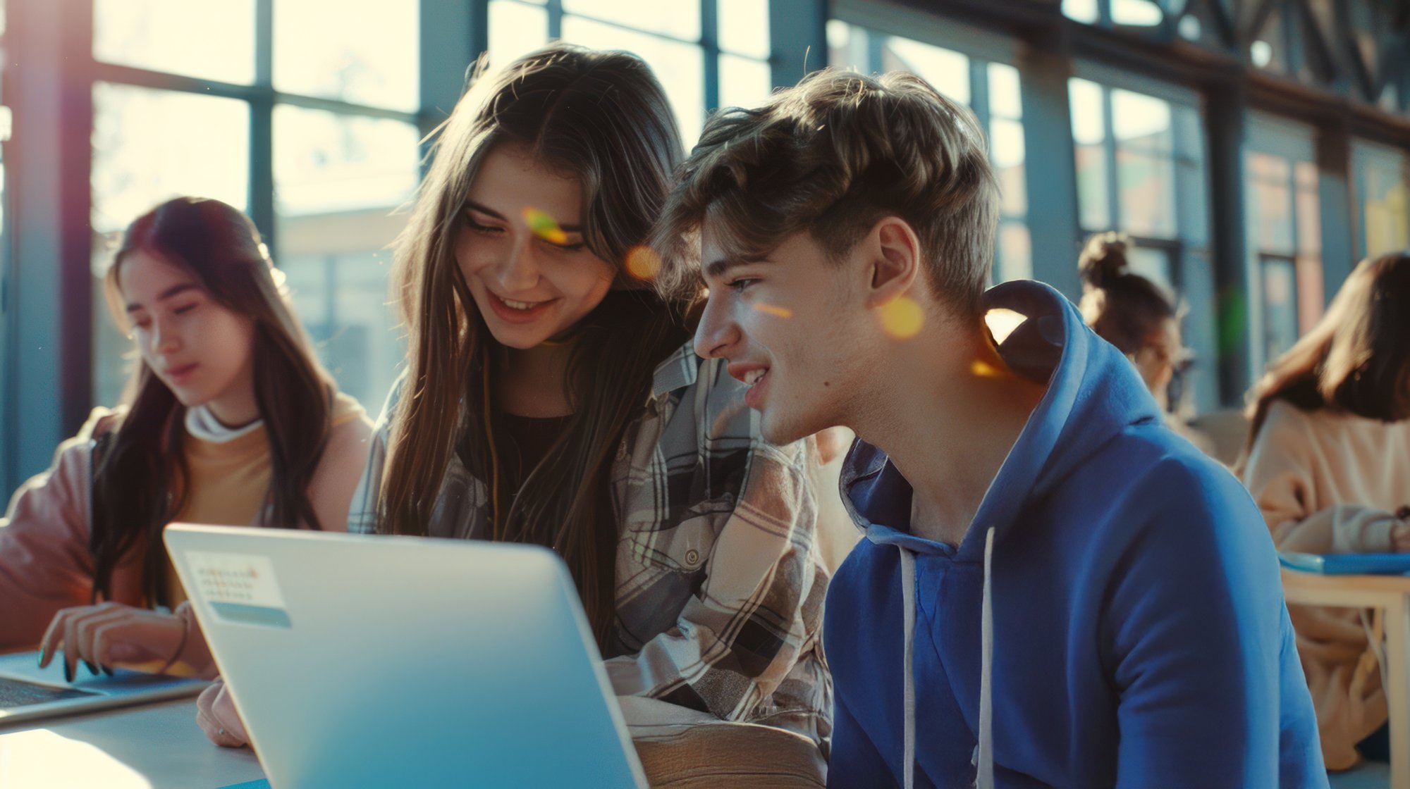 Middelbare studenten maken gebruik van Adobe Creative Cloud via het Academic Software platform