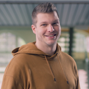 Foto van Tom De Bleser ICT - & STEM-coördinator OLVP Bornem
